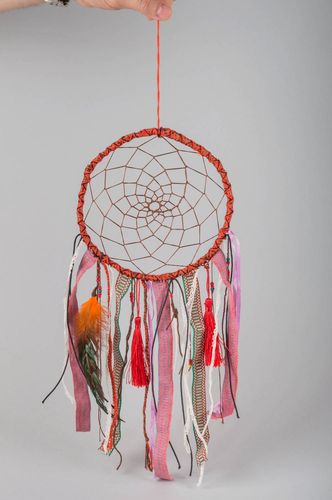 Cazador de sueños artesanal colgante original decoración de interiores - MADEheart.com