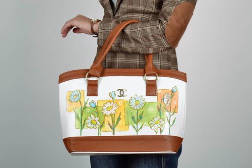 Womans purse Camomiles - MADEheart.com