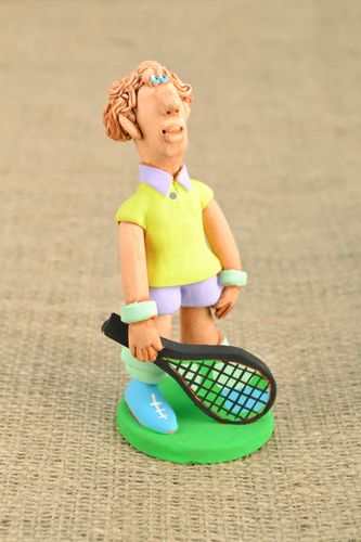 Статуэтка Теннисист - MADEheart.com