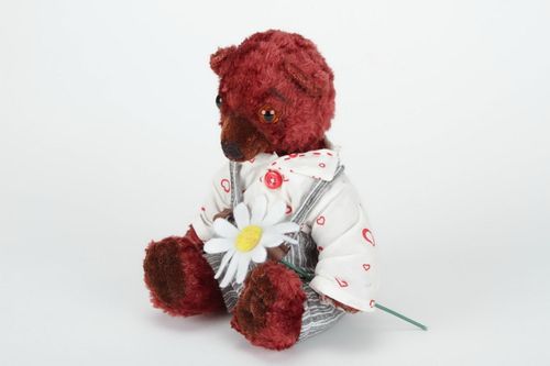 Plush bear Gosha - MADEheart.com