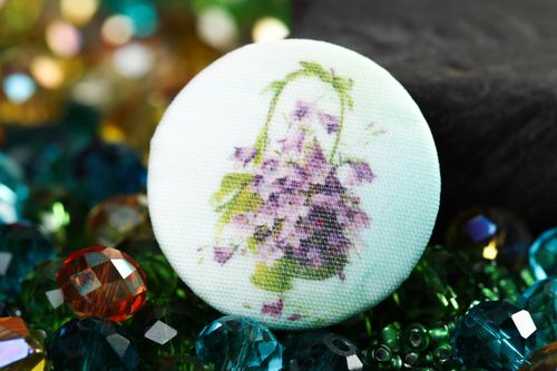 Handmade beautiful fittings unusual stylish button elegant cute fittings - MADEheart.com