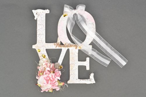 Panel decorativo en técnica de decoupage - MADEheart.com