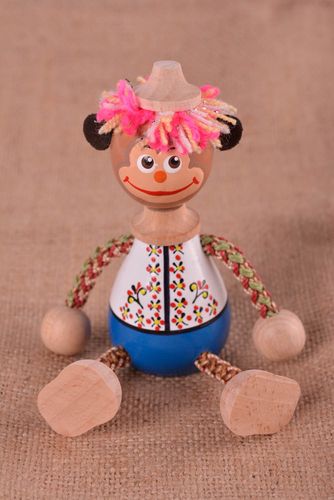 Spielzeug Holz handgeschaffen Spielzeug Affe tolles Geschenk für Kinder - MADEheart.com