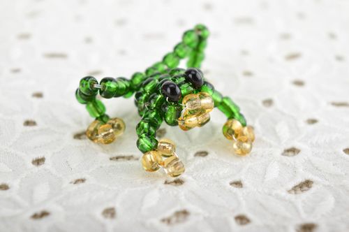 Deko Idee Haus Deko Figur handmade Deko Element Tischdekoration Idee Frosch - MADEheart.com