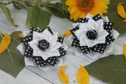 Gomas para el pelo artesanales accesorios para peinados regalo original - MADEheart.com