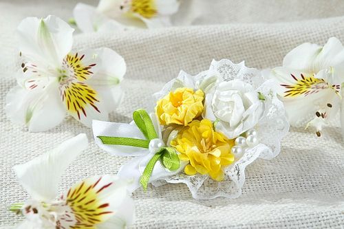 Handmade groom boutonniere wedding accessories ideas wedding attributes - MADEheart.com