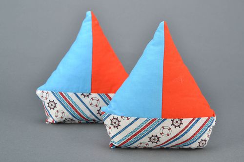 Set of soft cushions Ships - MADEheart.com
