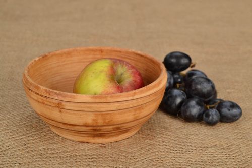 Clay soup plate - MADEheart.com