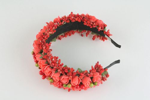 Haarreif mit Rosen - MADEheart.com
