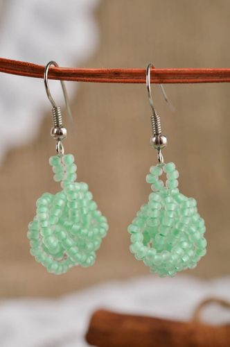 Handgefertigte Ohrringe für Damen Schmuck Ohrhänger ausgefallener Ohrschmuck  - MADEheart.com