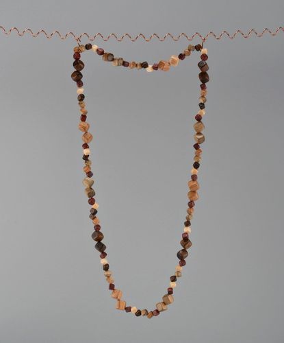 Wooden beads without clasp - MADEheart.com