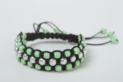 Handmade bracelet beaded friendship bracelet stylish jewelry for women - MADEheart.com
