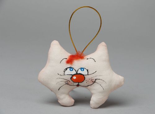 Suspension décorative chat faite main - MADEheart.com