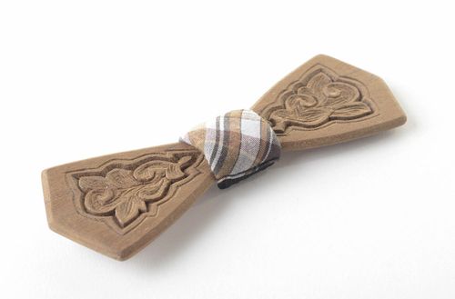 Fashion wooden bow ties handmade bow ties for men stylish accessories for men - MADEheart.com
