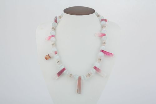 Beautiful necklace made of natural stones - MADEheart.com