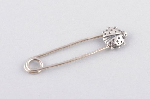 Handmade brooch handmade bronze pin metal brooch bronze jewelry for women - MADEheart.com