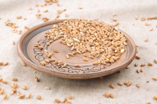 Plato de arcilla blanca - MADEheart.com