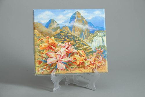 Homemade oil painting - MADEheart.com