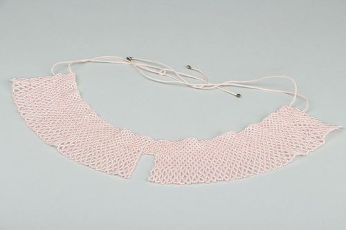 Collar made of japanese beads - MADEheart.com