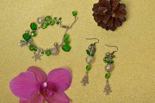 Damen Schmuck Set handmade Schmuck schöne Armband und Ohrringe für Damen modisch - MADEheart.com