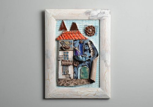 Ceramic panel Cityscape - MADEheart.com