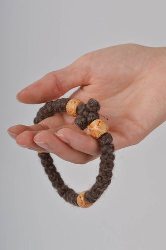 Handmade bracelet unusual accessory gift ideas handmade rosary designer bracelet - MADEheart.com