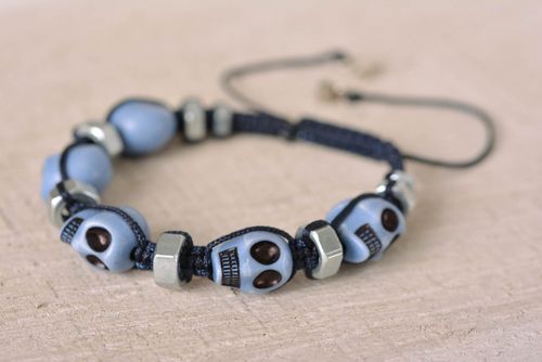 Beautiful handmade macrame bracelet woven thread bracelet artisan jewelry - MADEheart.com
