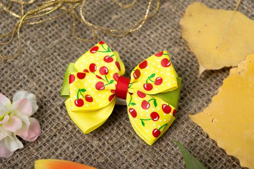 Goma para el pelo artesanal accesorio para el cabello con cinta regalo original - MADEheart.com