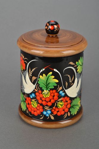 Wooden pot for bulk goods  - MADEheart.com