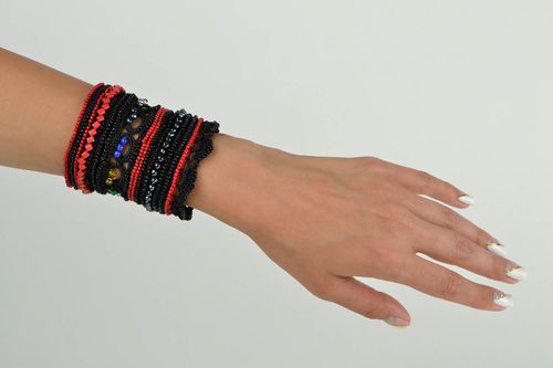 Handmade designer cute bracelet elegant wide bracelet stylish jewelry - MADEheart.com