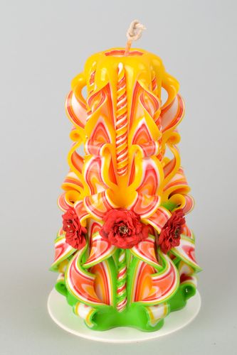 Große Kerze aus Paraffin - MADEheart.com