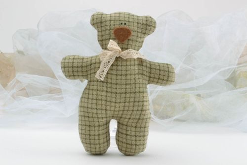 Orsetto di peluche fatto a mano pupazzo di peluche giocattolo di peluche - MADEheart.com