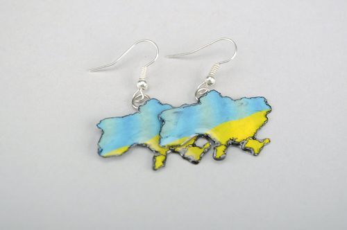 Earrings Ukraine - MADEheart.com