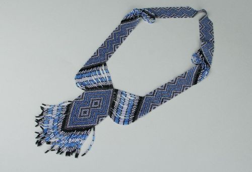 Gerdan, neck jewelry made of beads - MADEheart.com
