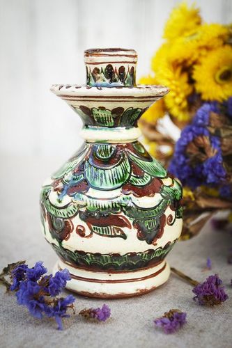 Ceramic candlestick - MADEheart.com