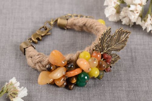 Pulsera hermosa hecha a mano bisuteria de moda accesorio para mujer - MADEheart.com