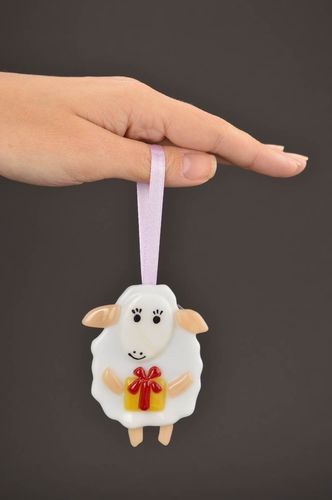 Handmade Christmas decoration Christmas ornament glass art decorative use only - MADEheart.com