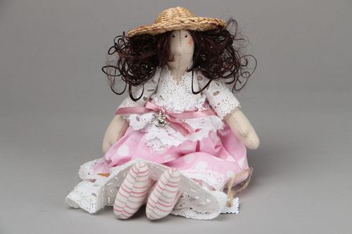 Soft handmade doll Brownie Doll - MADEheart.com