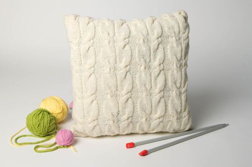 Подушка для сна ручной работы подушка для дивана наволочка для подушки светлая - MADEheart.com
