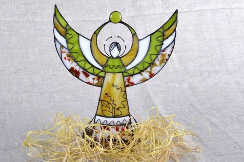 Estatueta de vidro Angel - MADEheart.com