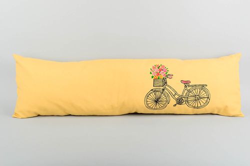 Подушка на диван ручной работы декоративная подушка яркая диванная подушка - MADEheart.com