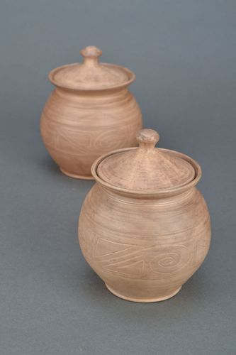 Pote de argila para assar - MADEheart.com