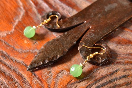 Earrings with beads - MADEheart.com