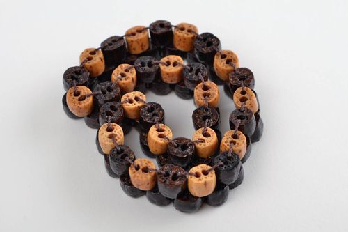 Bracelet for men wooden jewelry handmade accessories bead bracelet wood jewelry - MADEheart.com