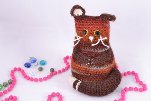 Handmade crochet soft toy - MADEheart.com