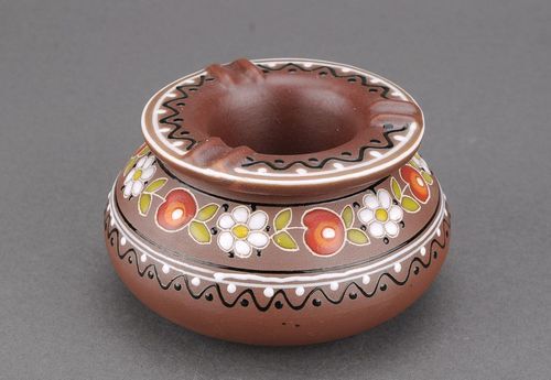 Cenicero de cerámica pintado a mano - MADEheart.com