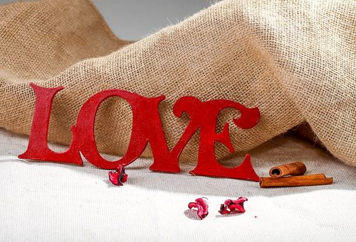 Chipboard word for scrapbooking LOVE - MADEheart.com