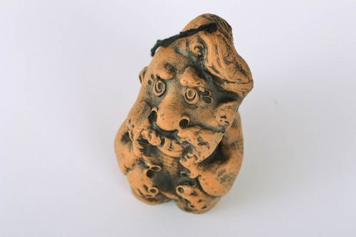 Designer ceramic bell Cossack - MADEheart.com