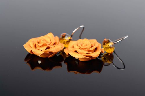 Earrings Roses - MADEheart.com