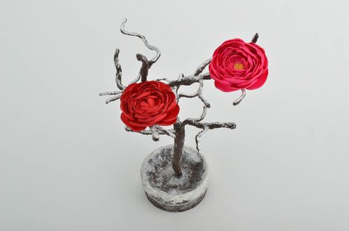 Зимнее дерево ручной работы декор для дома декоративное дерево снежное - MADEheart.com